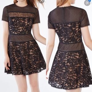 BCBG MaxAzria Eleanor Dress with Nude Lining